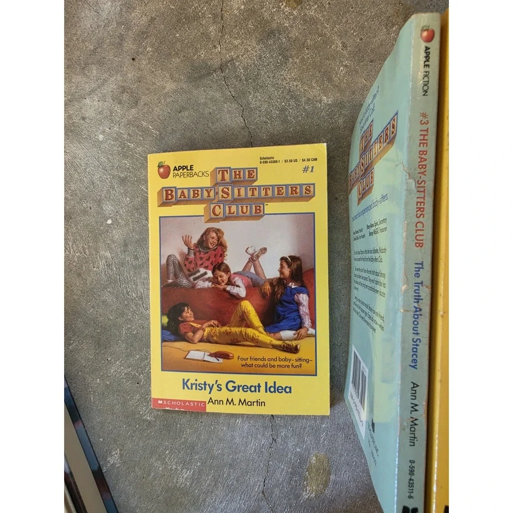 The Babysitters Club Lot Of 13 Books #1, 3, 4, 6, 9, 29, 100 Special #5-8, Logan